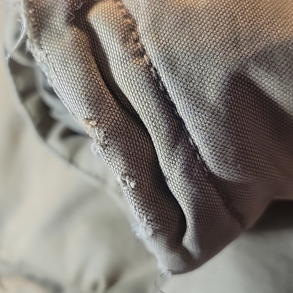 VINTAGE 90'S AMERICAN EAGLE Full Zip Tan Men's Jacket XL/TG - Picture 10 of 13